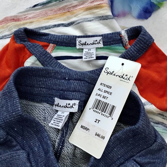 Splendid NWT 2 Piece Set Outfit for Boys Various - Picture 10 of 12